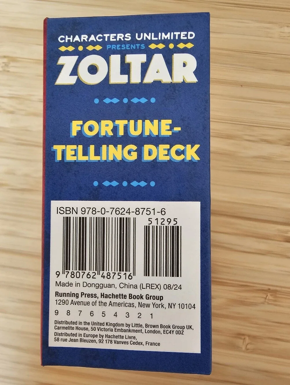 NWOT - Fortune-Telling Deck ZOLTAR